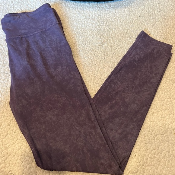 Athleta Girl Snow Dye High Rise Powervita Chit Chat Tight Leggings - Picture 4 of 8